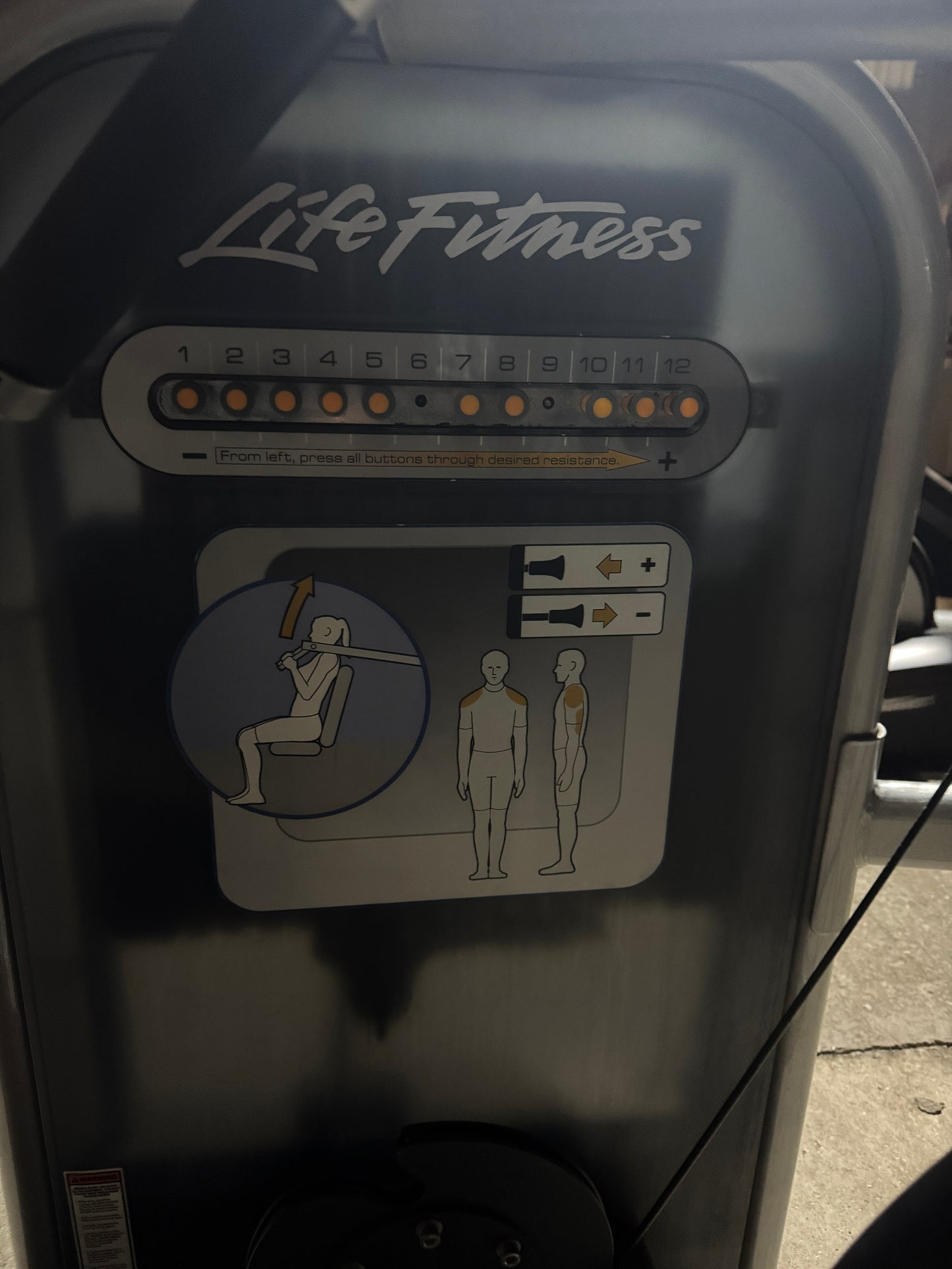 Lifefitness Circuit Series Shoulder press