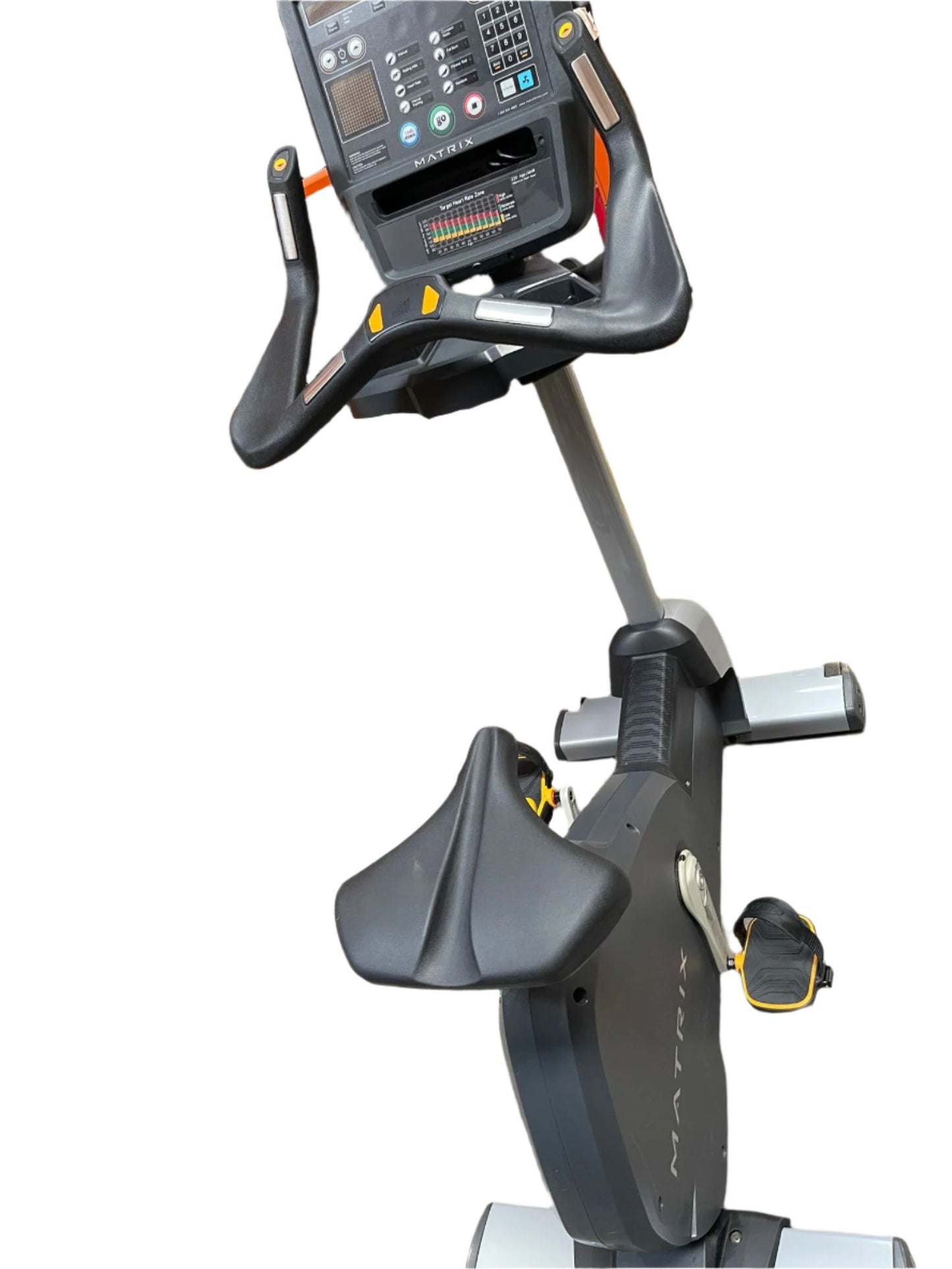 Matrix U5X Commercial Upright Self powered Black Exercise Bike