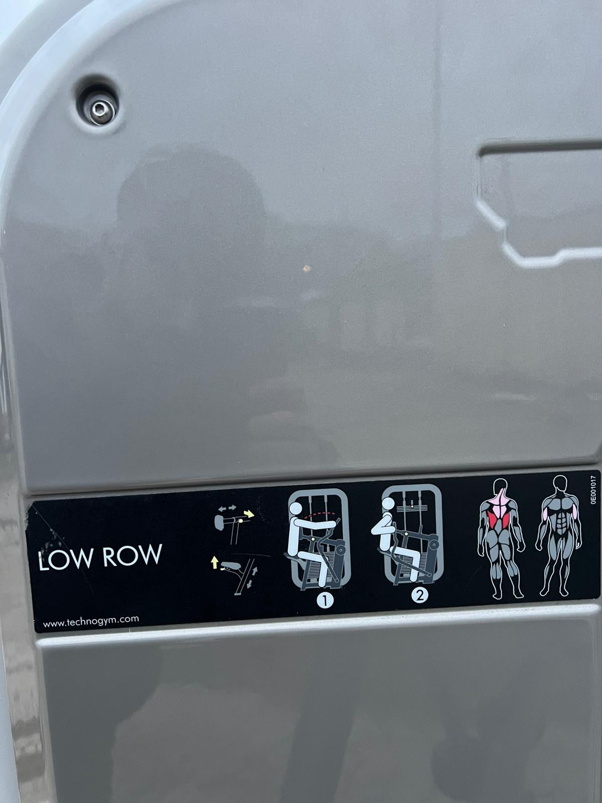 Technogym Element Line Low Row Machine