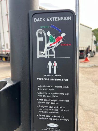 Matrix Fitness G3-S52 Back Extension