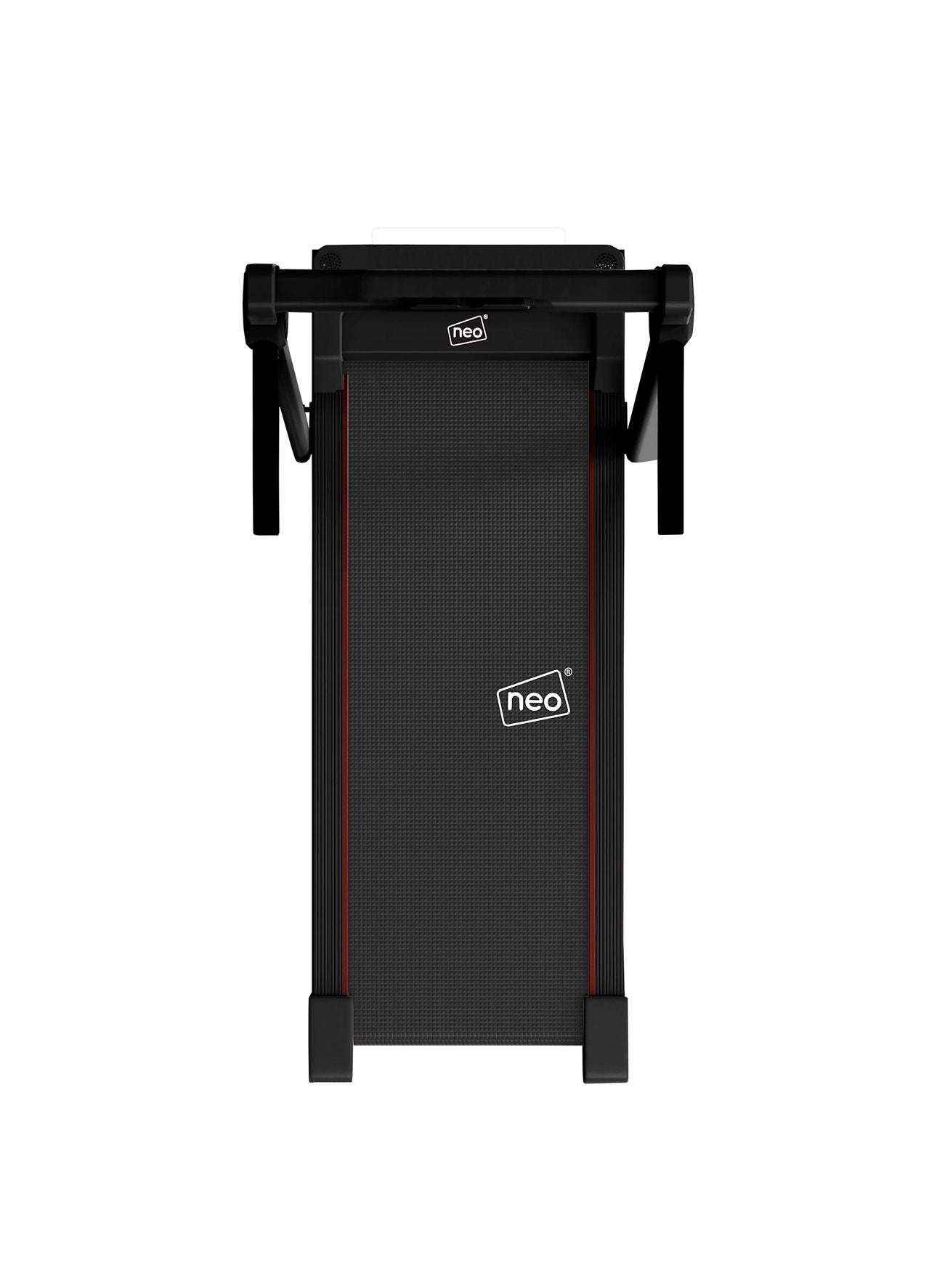 Neo Black Walking Pad Treadmill with Hand Rail