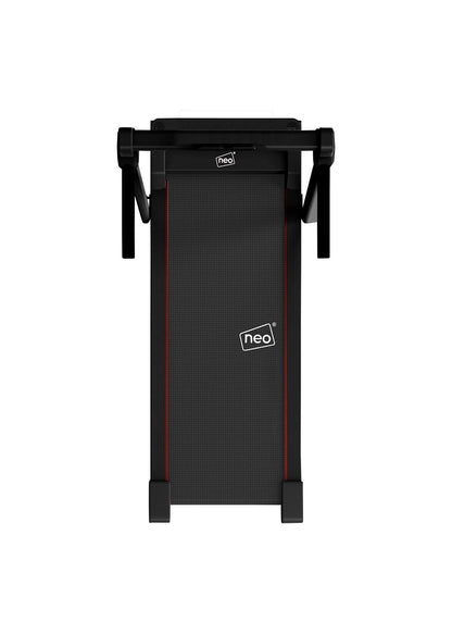 Neo Black Walking Pad Treadmill with Hand Rail