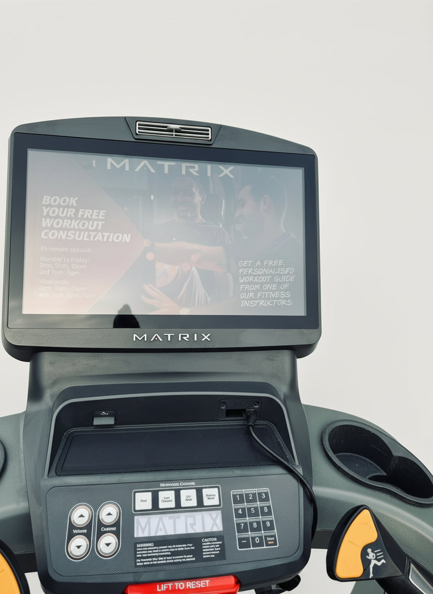Matrix Fitness T7xi Commercial Treadmill – LCD Screen