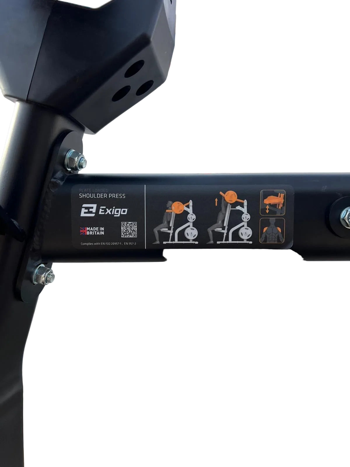 Exigo Plate Loaded 2.0 ISO Shoulder Press – Used Commercial Gym Equipment