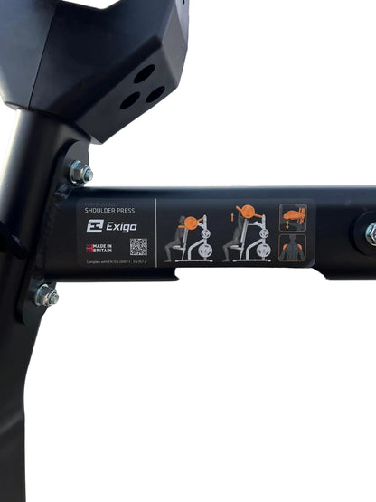 Exigo Plate Loaded 2.0 ISO Shoulder Press – Used Commercial Gym Equipment