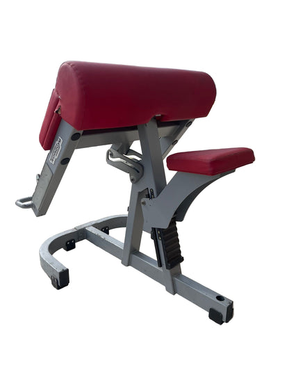 Technogym Preacher Curl /Bicep Curl Bench Commercial Gym Equipment