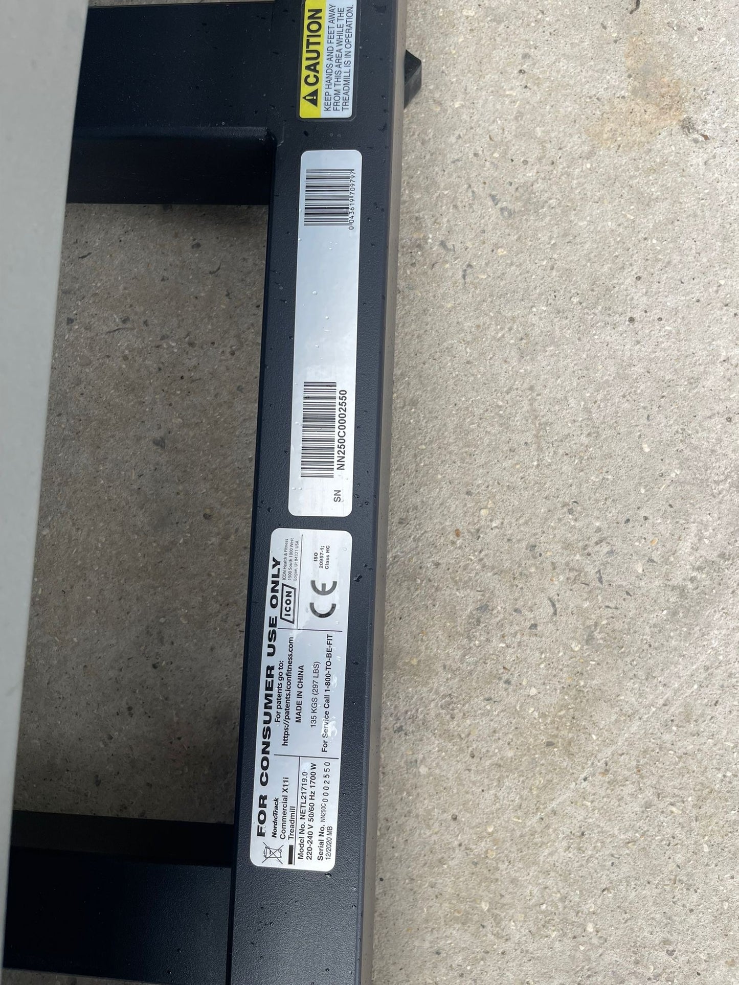 Nordictrack X11i Incline Trainer / Treamdill / Running machine