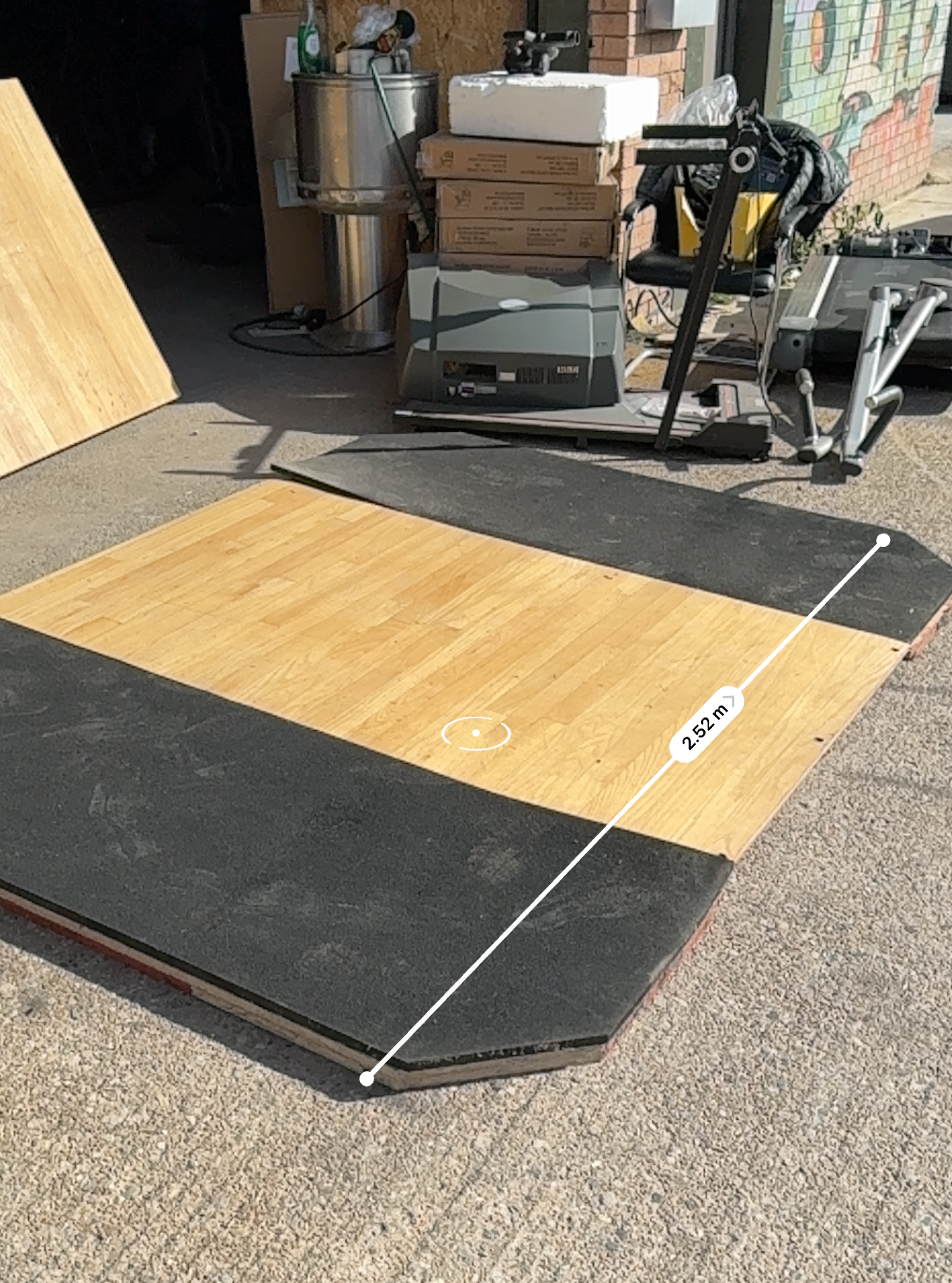 Wooden Lifting Platform / Gym Platform – 2.52m x 1.8m