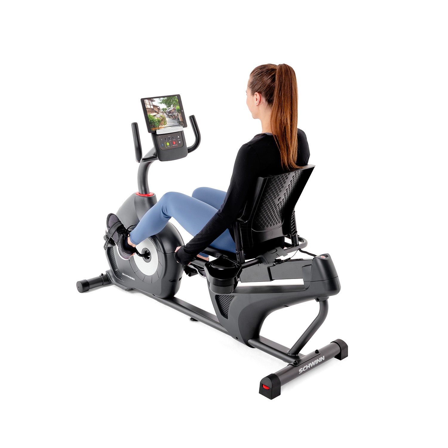 Schwinn 510R Recumbent Exercise Bike Cycle with Zwift App compatibility