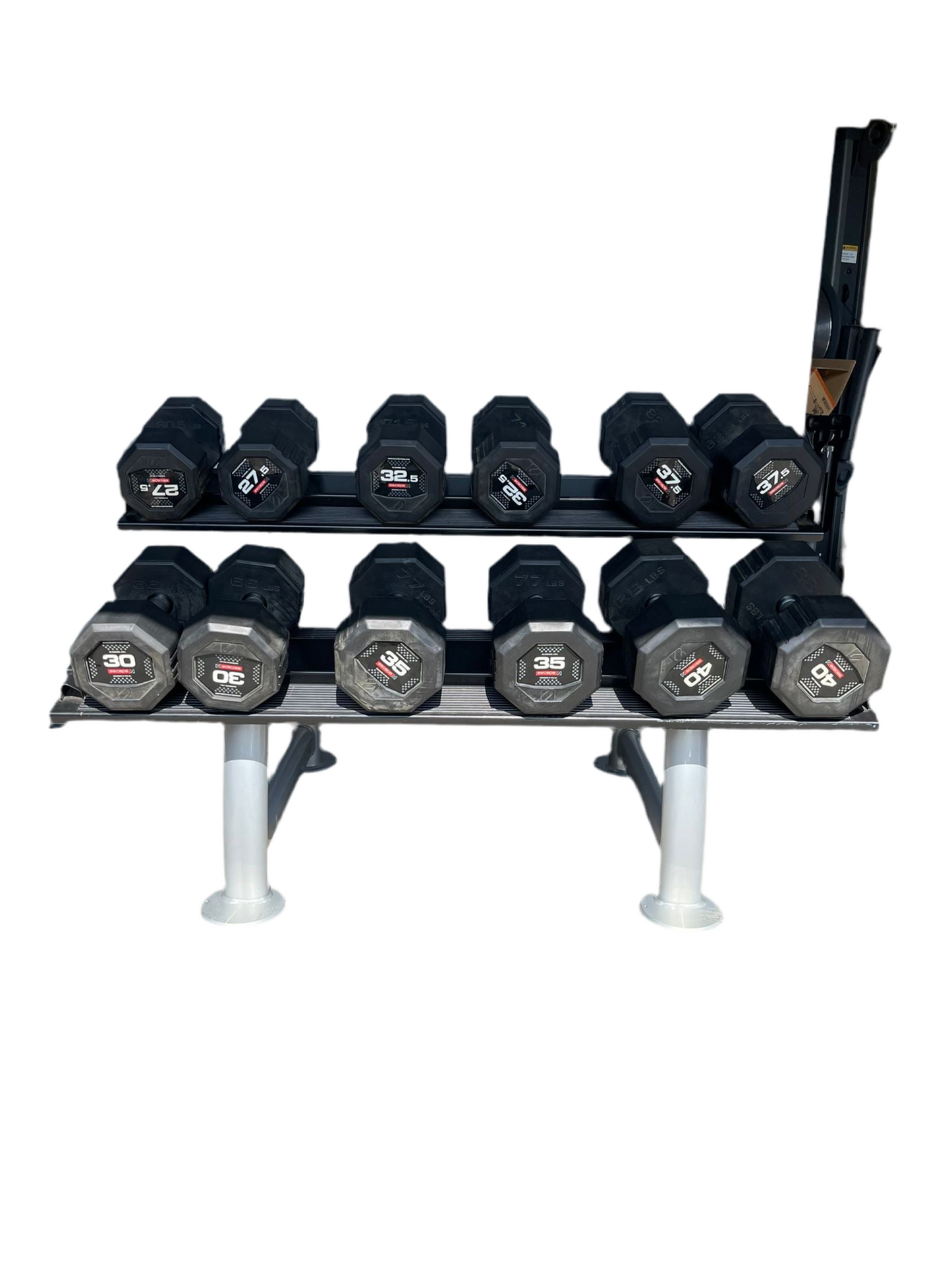 Escape Fitness Dumbbells Set 27.5 to 40kgs with Rack
