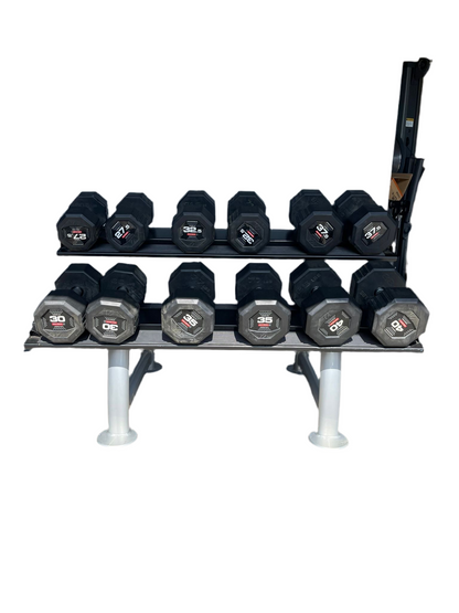 Escape Fitness Dumbbells Set 27.5 to 40kgs with Rack