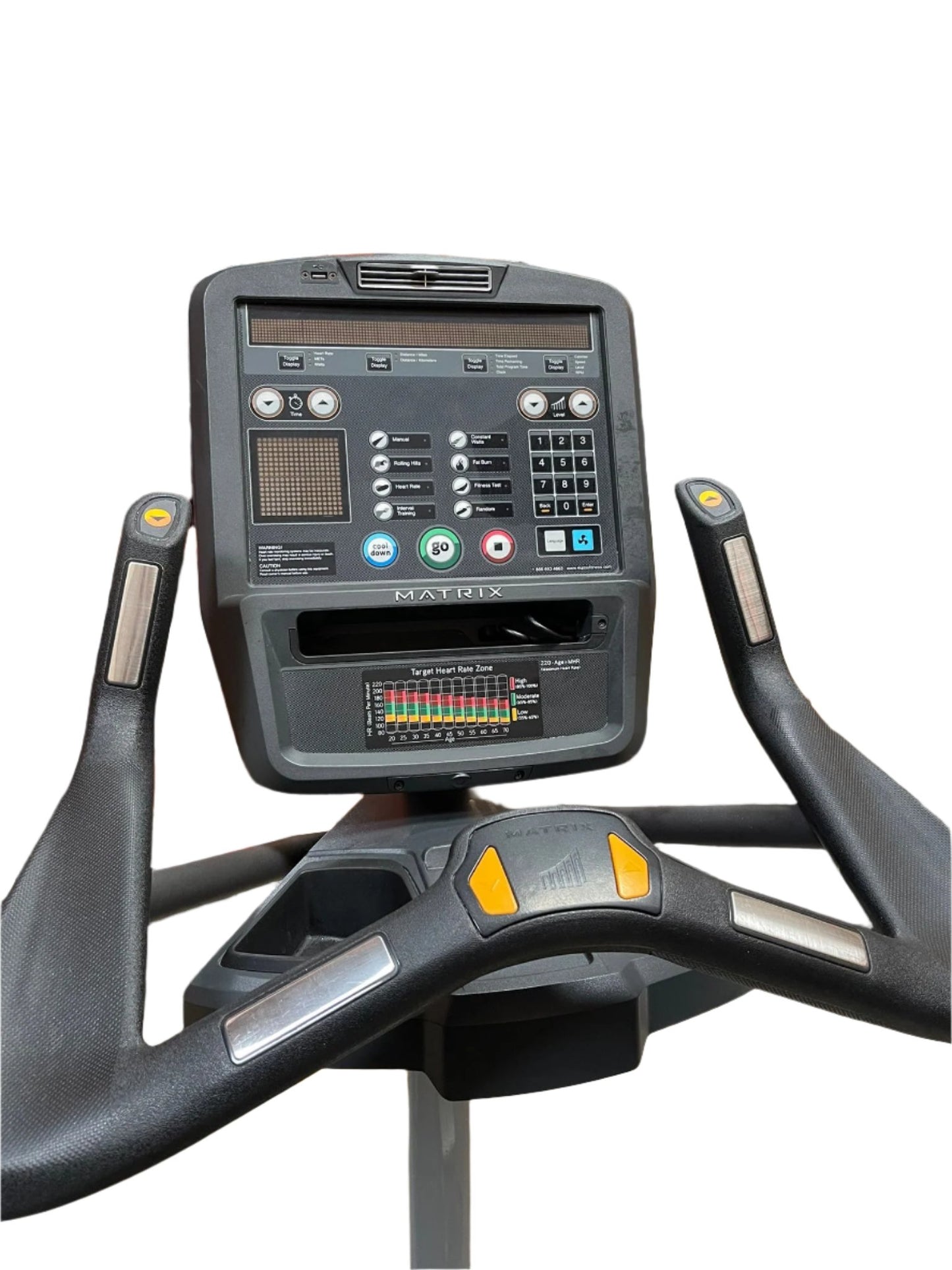 Matrix U5X Commercial Upright Self powered Black Exercise Bike