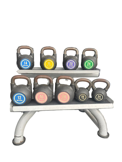 Ziva Competition Kettlebell ZVO Urethane 4-24