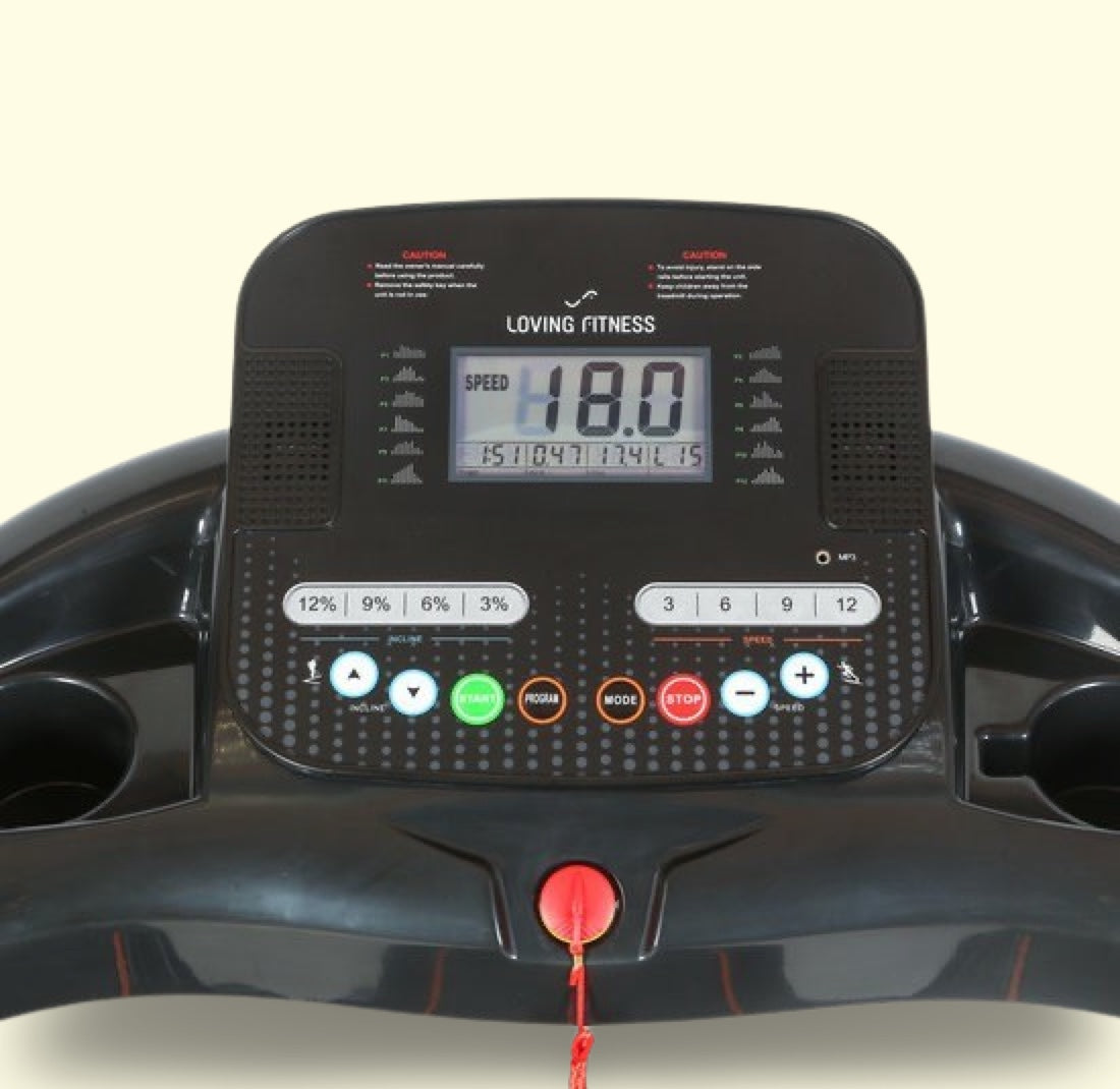 Run-Fit 18 Electric Motorised Treadmill With Auto-Incline