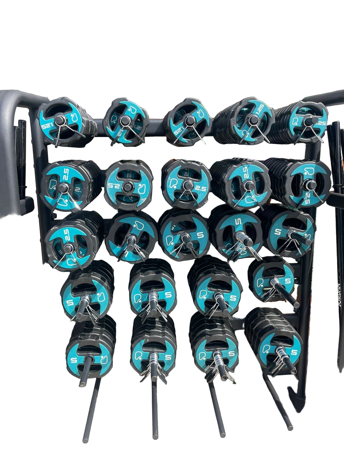 Jordan Ignite Pump X Urethane Studio Barbell Sets - Used