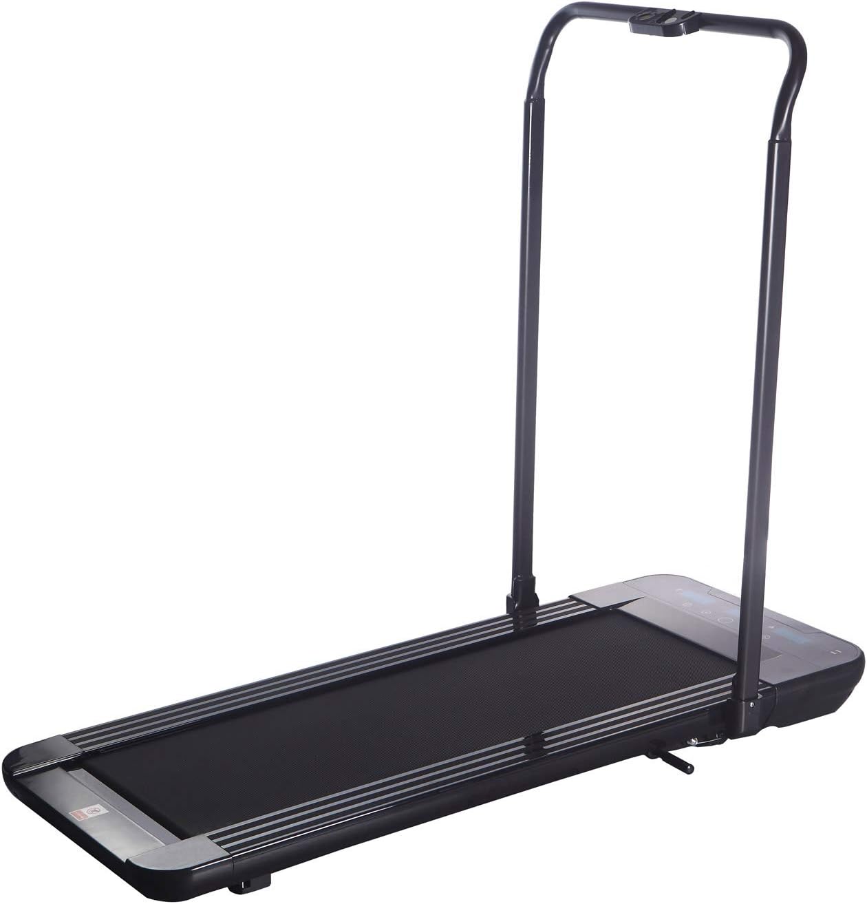 WalkSlim 570 Foldable Motorised Home Treadmill - Office Desk Walking Treadmill - LED Touchscreen, Calorie Counter, Remote Control, Foldable & Compact