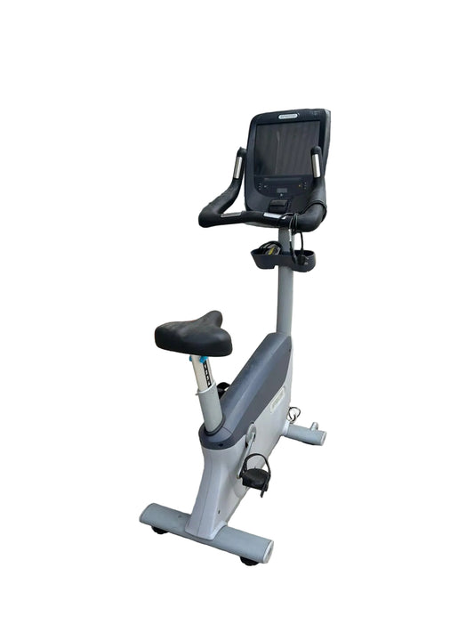Precor UBK 885 Upright Bike with P82 Console – Commercial Upright Exercise Bike