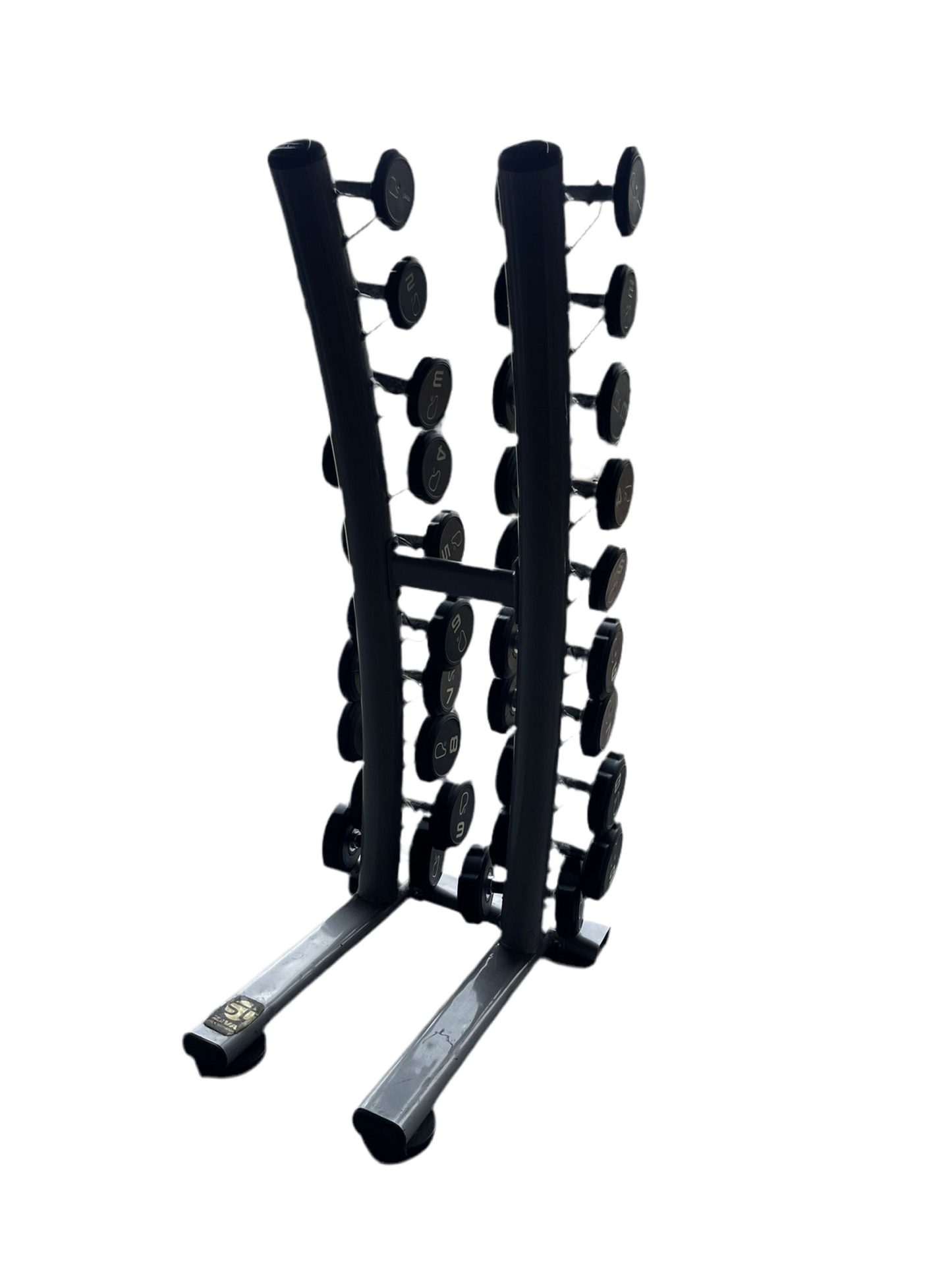 Jordon Pure Gym Dumbbells set 1-10kgs With Stand