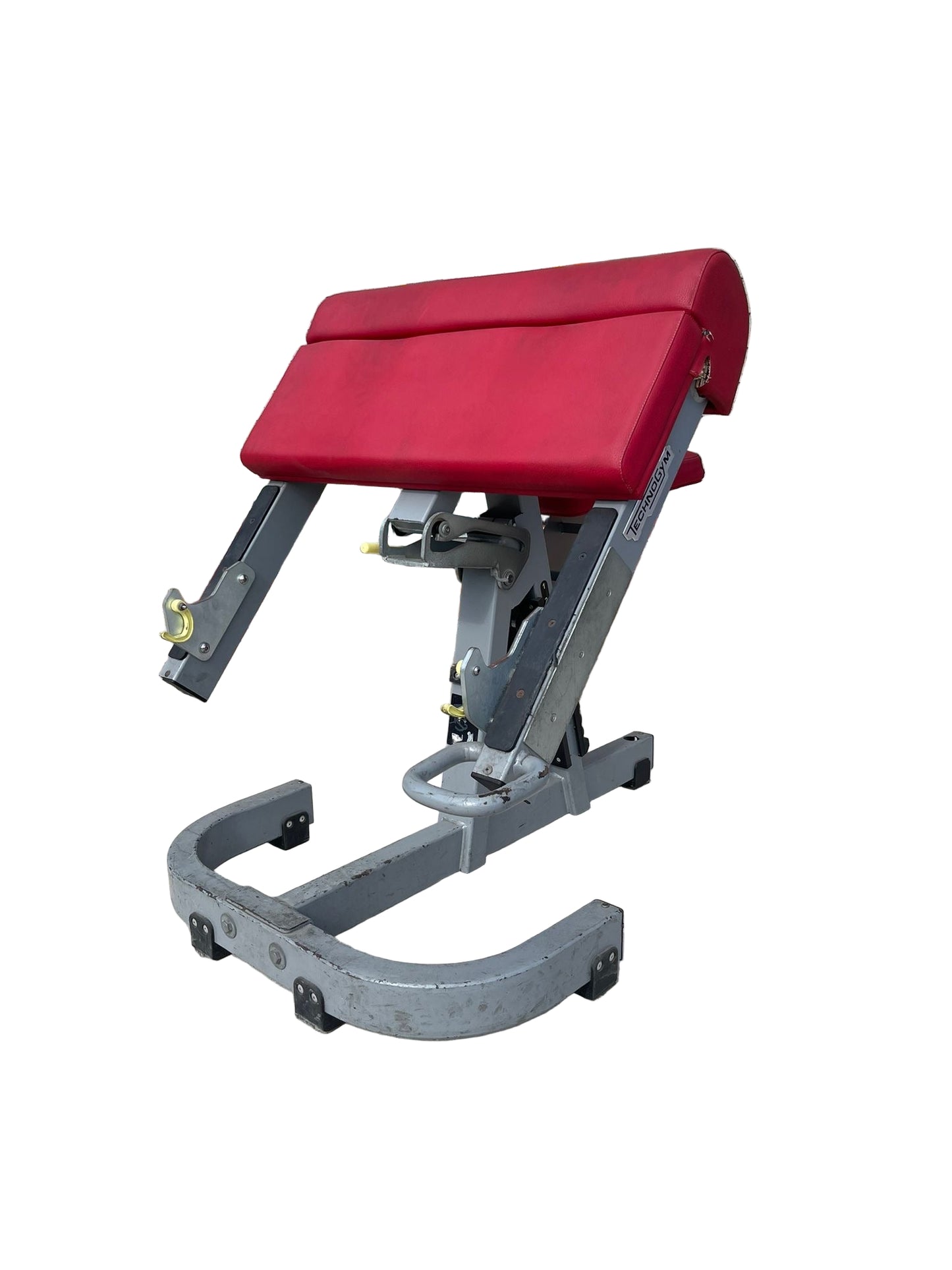Technogym Preacher Curl /Bicep Curl Bench Commercial Gym Equipment