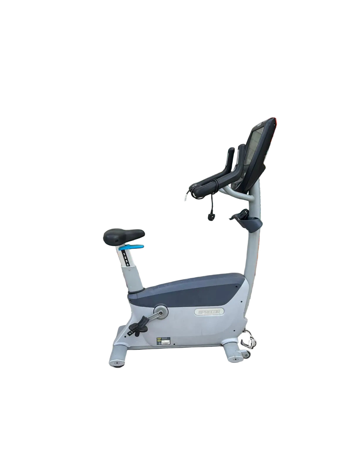 Precor UBK 885 Upright Bike with P82 Console – Commercial Upright Exercise Bike