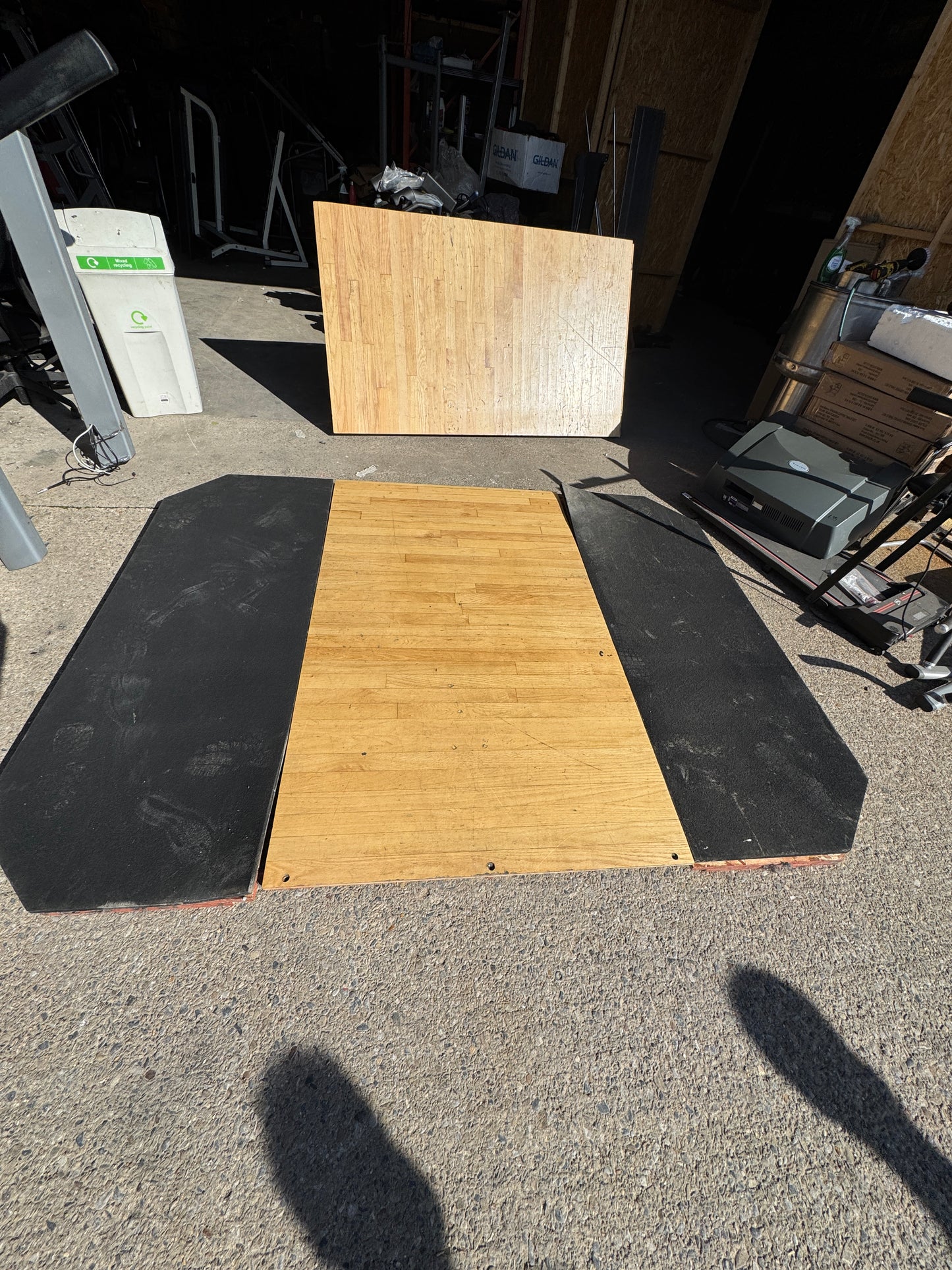 Wooden Lifting Platform / Gym Platform – 2.52m x 1.8m