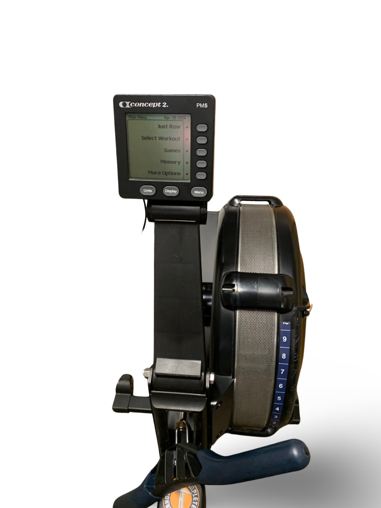 Concept 2 Model D Black Rowing Machine With PM5 Monitor