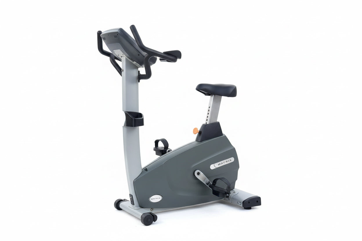 Matrix Fitness U1x Upright Exercise Bike – Commercial Grade (Used)