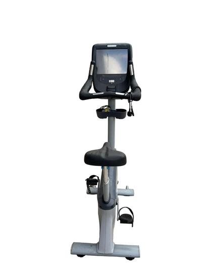 Precor UBK 885 Upright Bike with P82 Console – Commercial Upright Exercise Bike