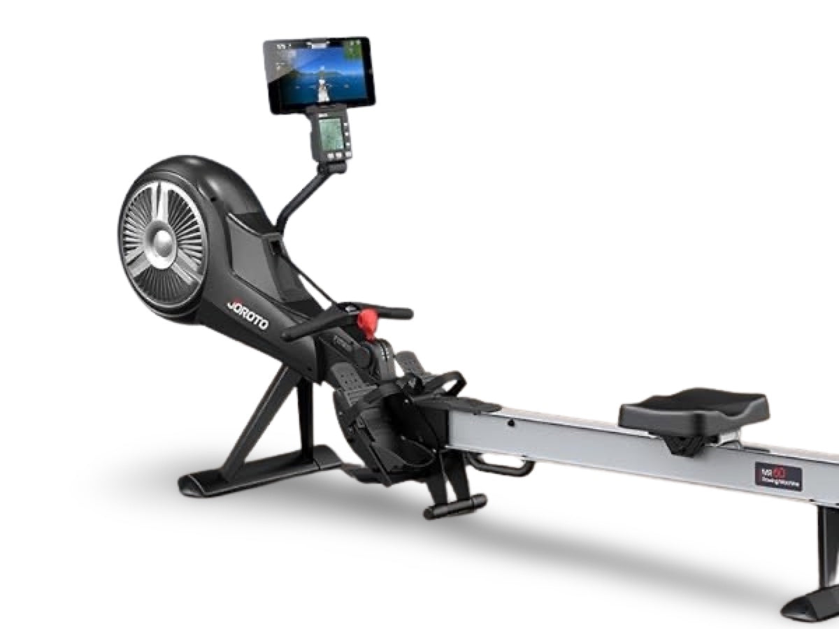 JOROTO Rowing Machine - Air & Magnetic Resistance Rowing Machines for Home Use