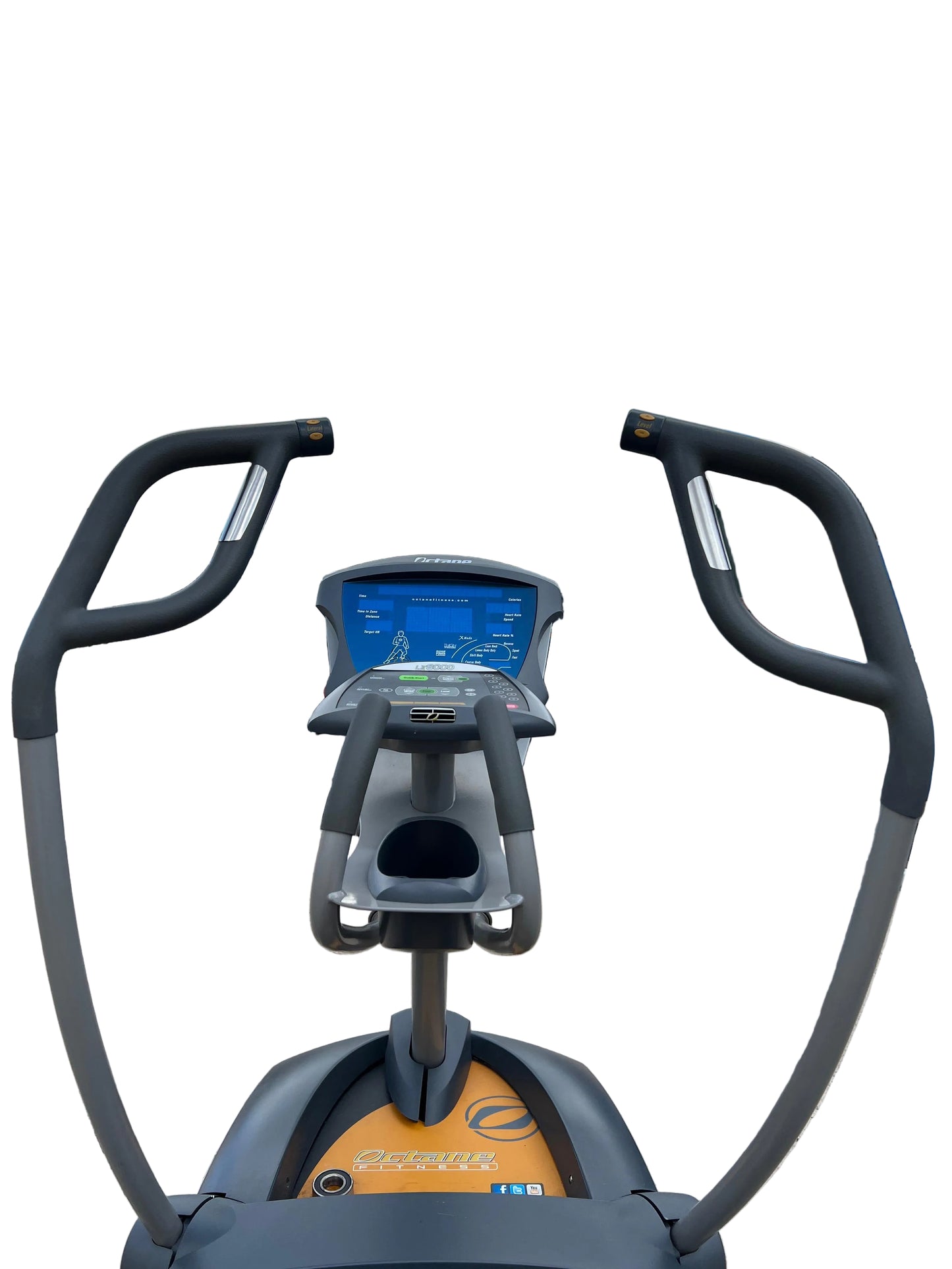Octane Fitness LX8000 Lateral Elliptical Trainer – Commercial Cardio Machine – Used