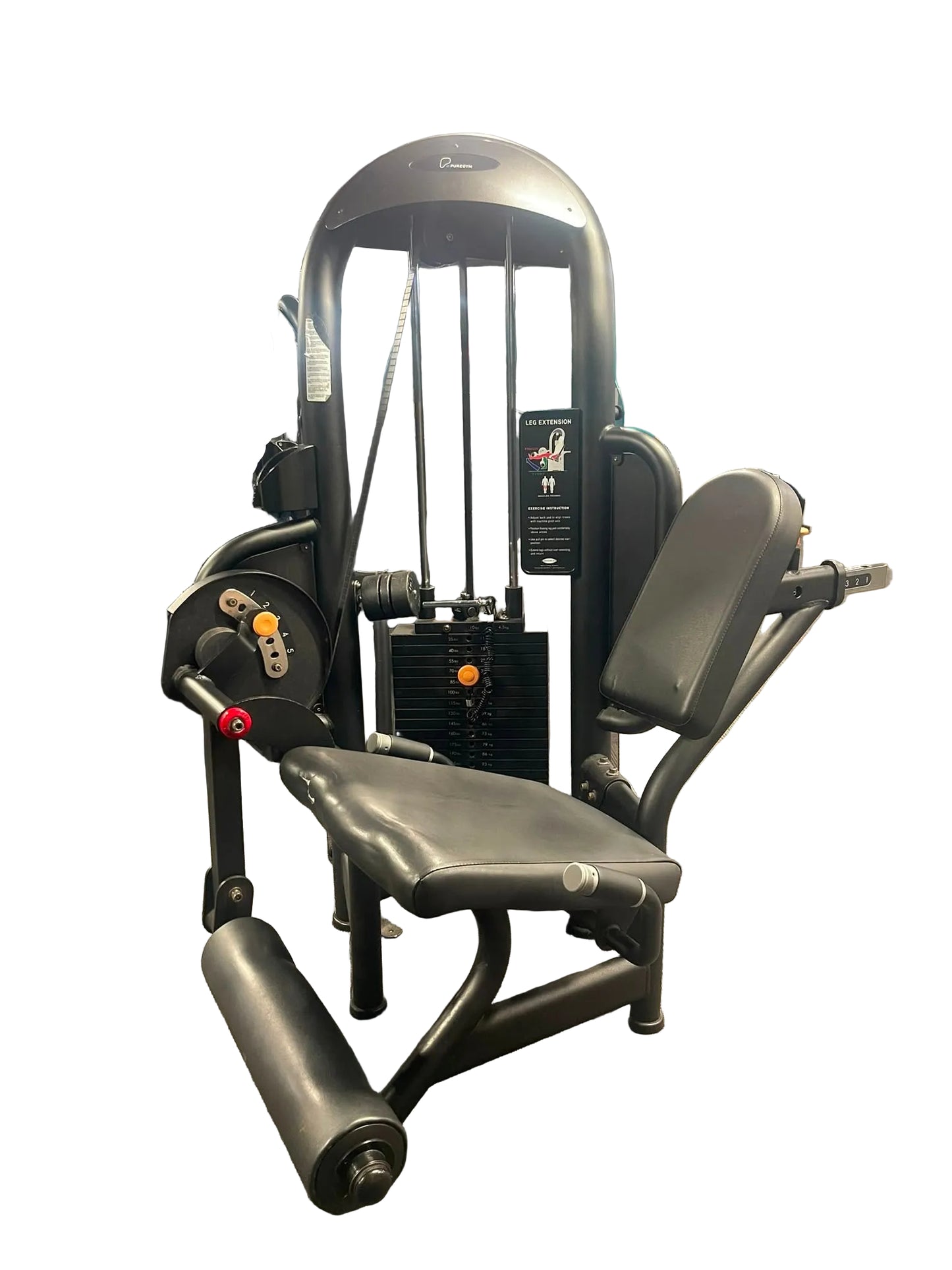 Matrix Aura G3 Leg Extension Machine – Black