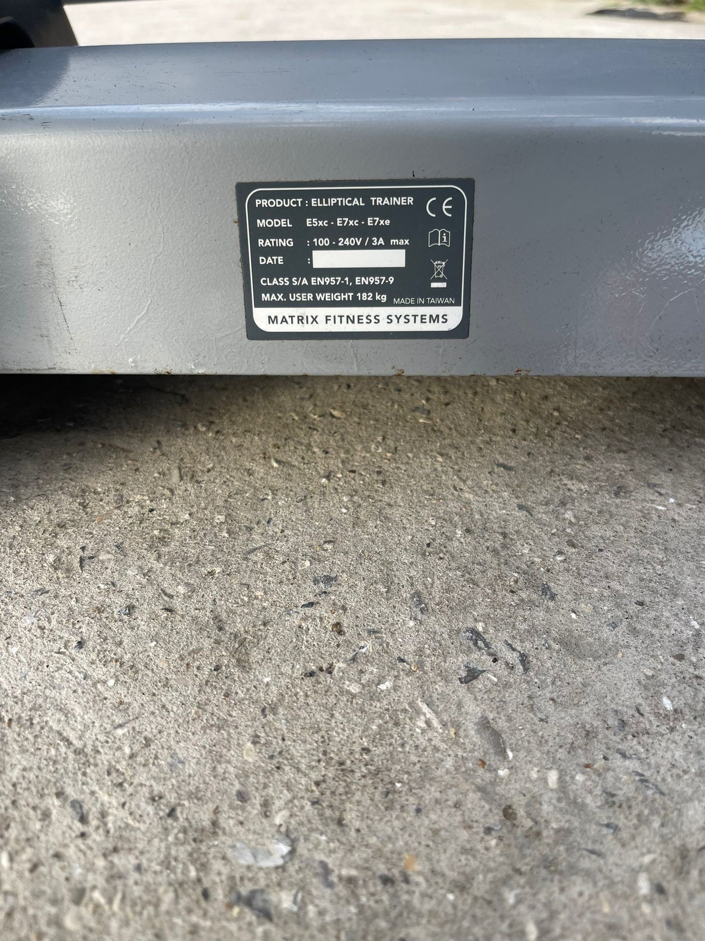 Matrix Fitness Commercial E5xc Elliptical Trainer / Cross trainer