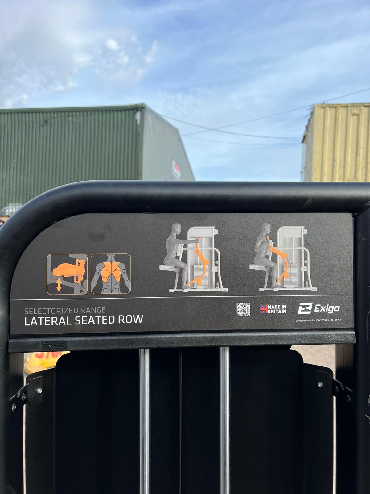 Exigo Lat Seated Row Machine – Used Commercial Gym Equipment