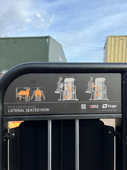 Exigo Lat Seated Row Machine – Used Commercial Gym Equipment