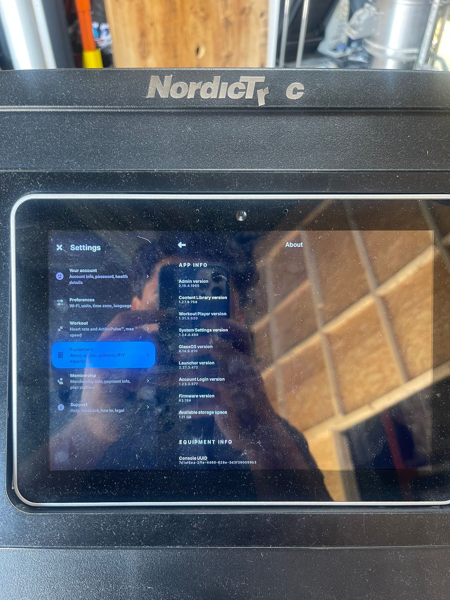 Nordictrack X11i Incline Trainer / Treamdill / Running machine