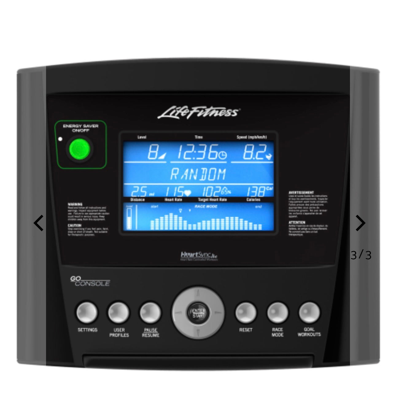 Life Fitness E3 Elliptical Cross Trainer