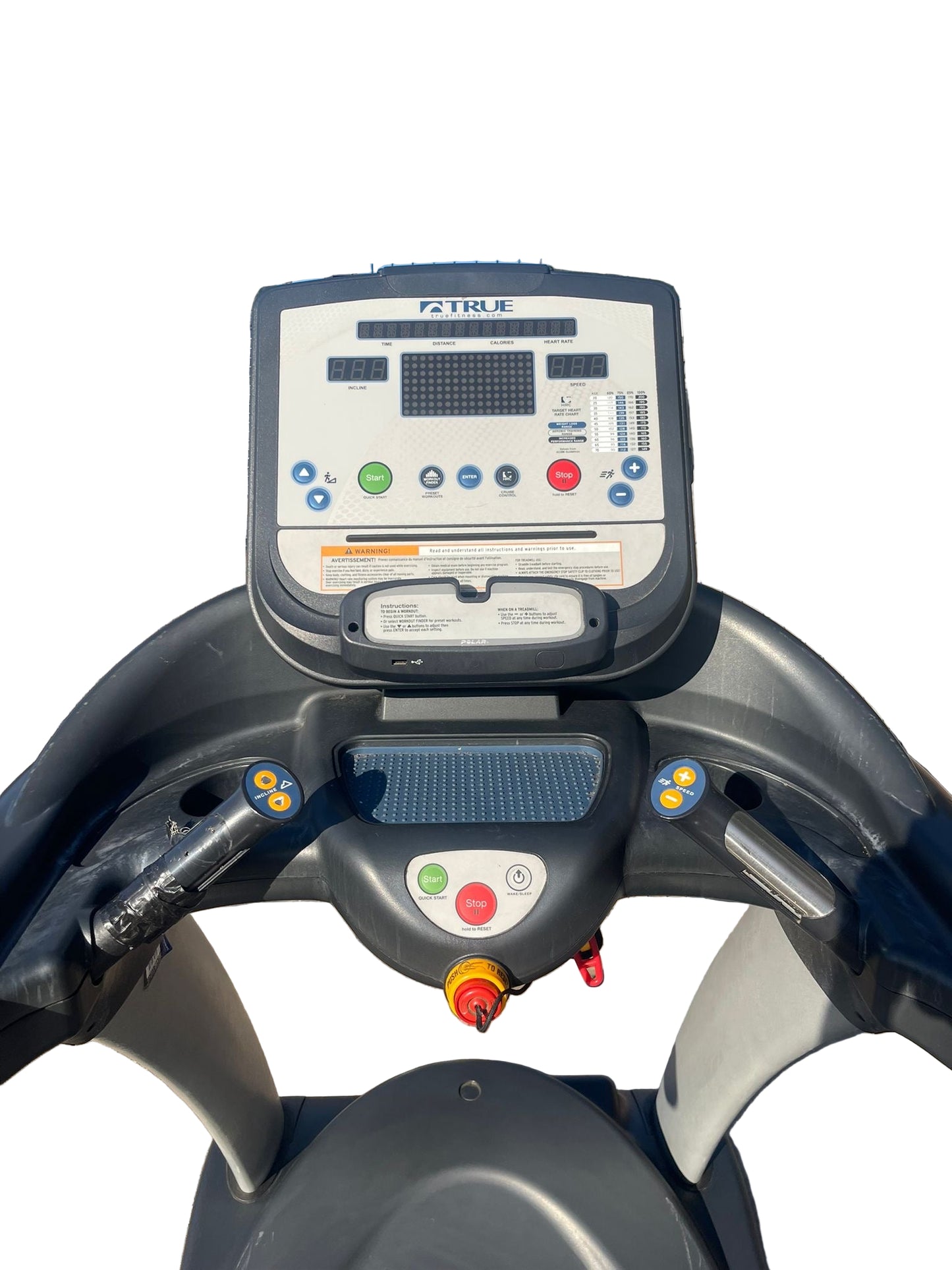 True Fitness TC900 High Performance Treadmill - Emerge LED Console