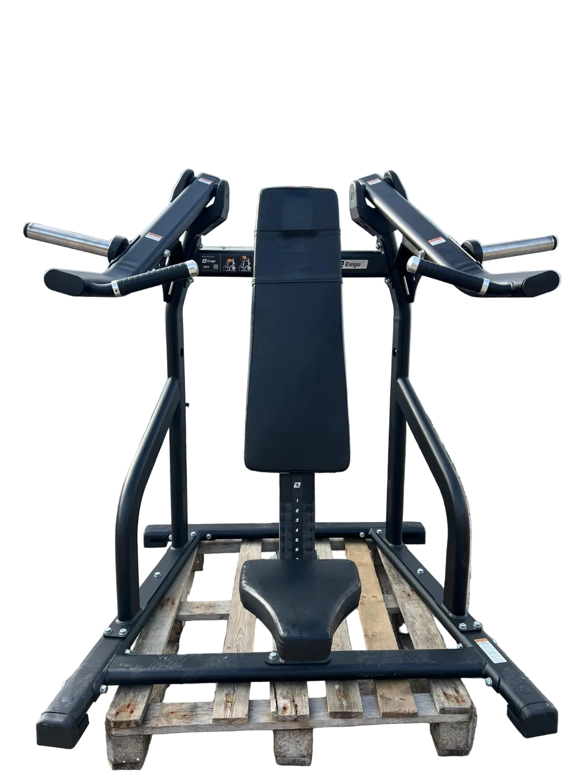 Exigo Plate Loaded 2.0 ISO Shoulder Press – Used Commercial Gym Equipment