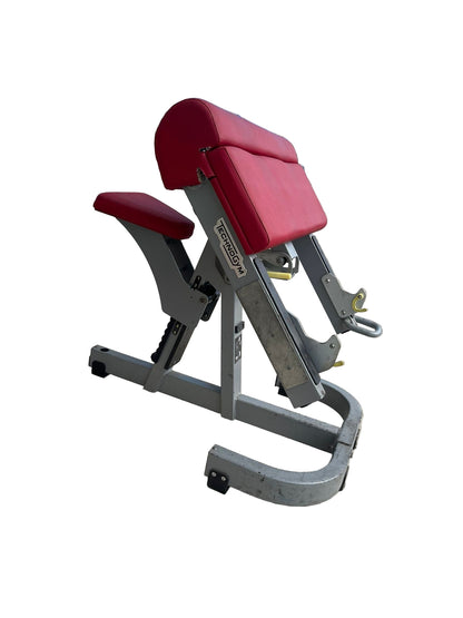 Technogym Preacher Curl /Bicep Curl Bench Commercial Gym Equipment
