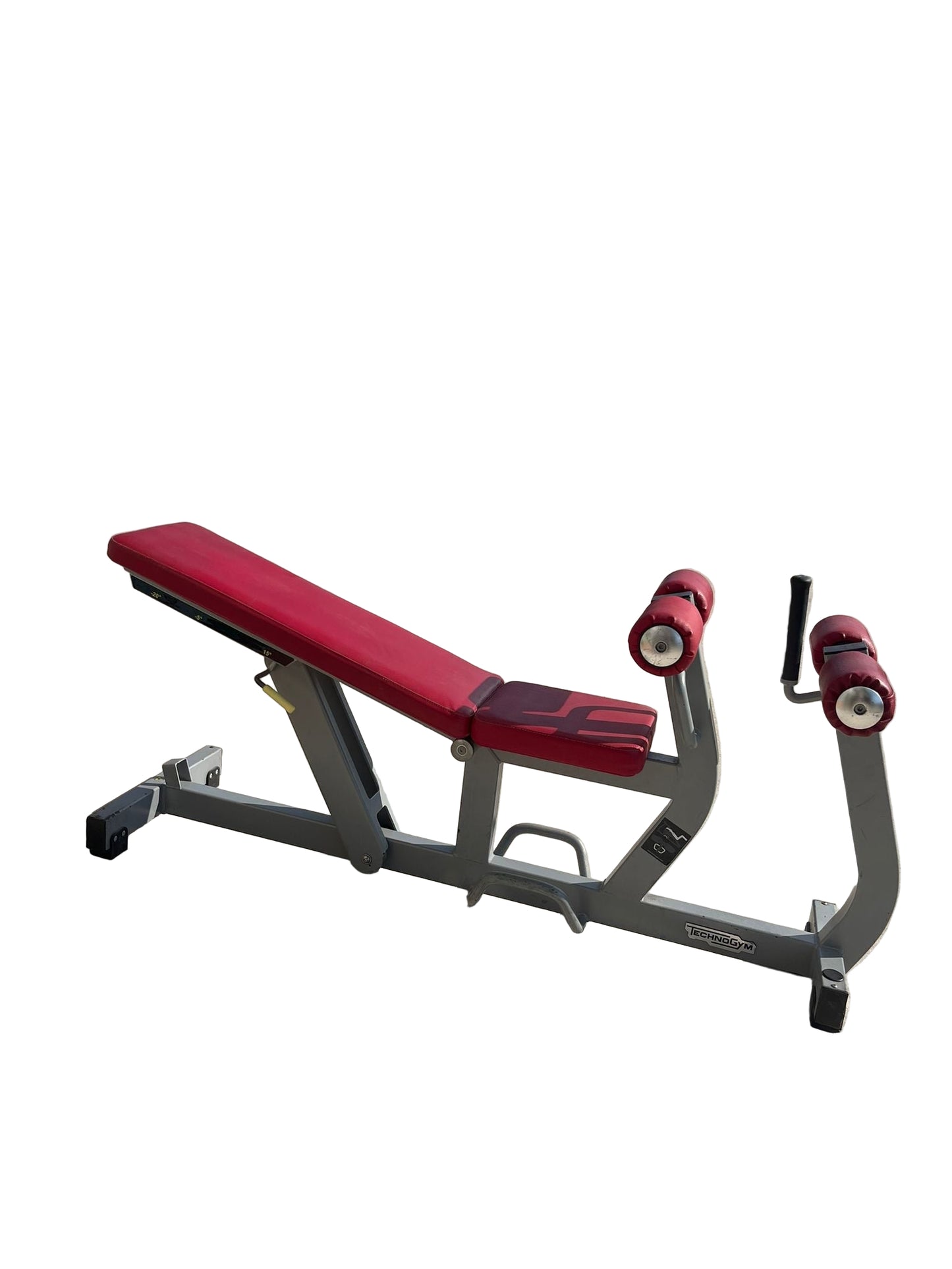 TECHNOGYM PURE ADJUSTABLE DECLINE/AB CRUNCH – RED