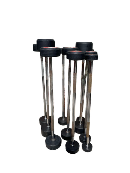 Origin Fitness Fixed Weight Barbell Set 10 - 60 kgs