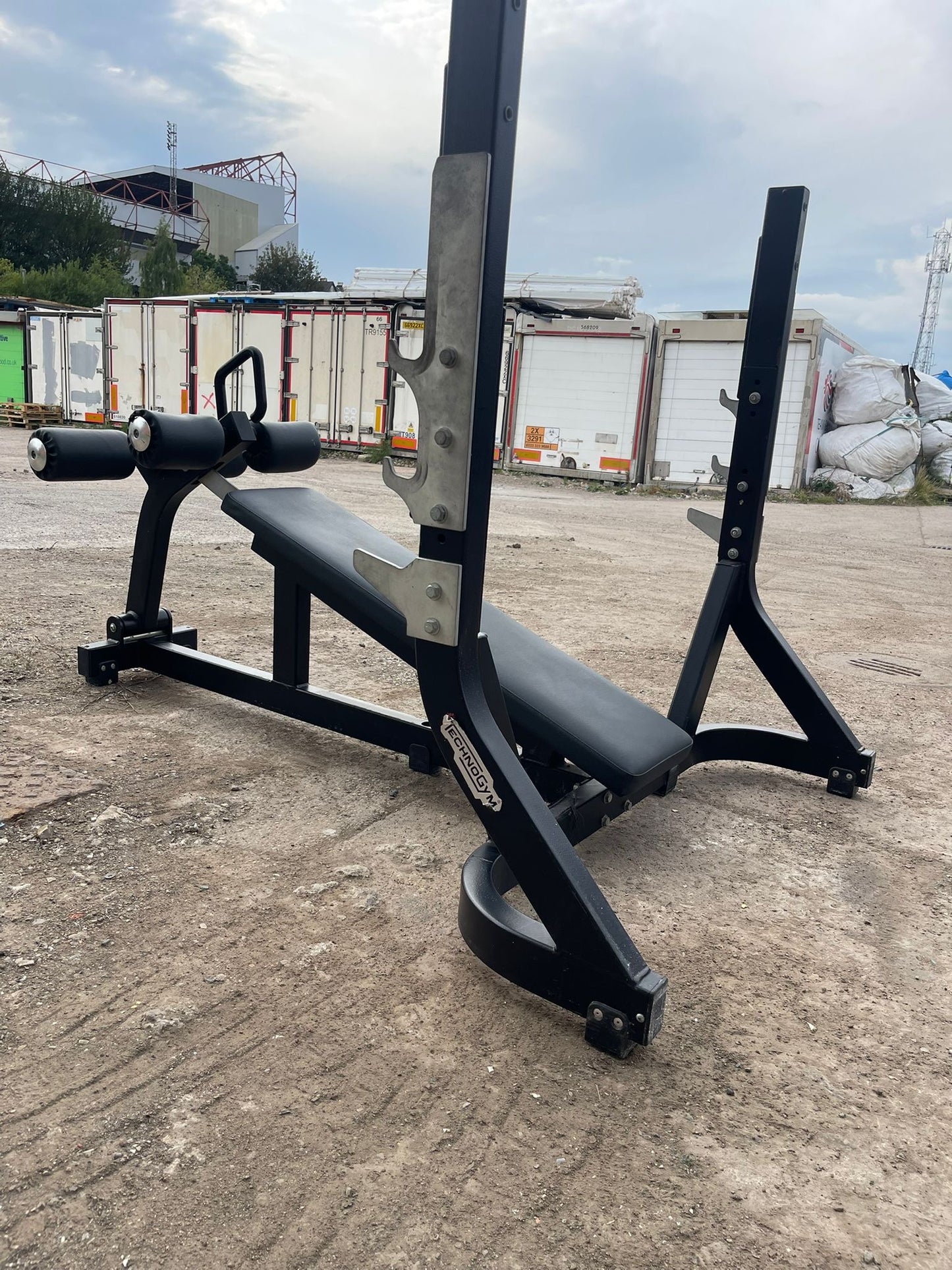 Technogym Olympic Decline Bench Press Pure Strength - Commercial Gym Equipment