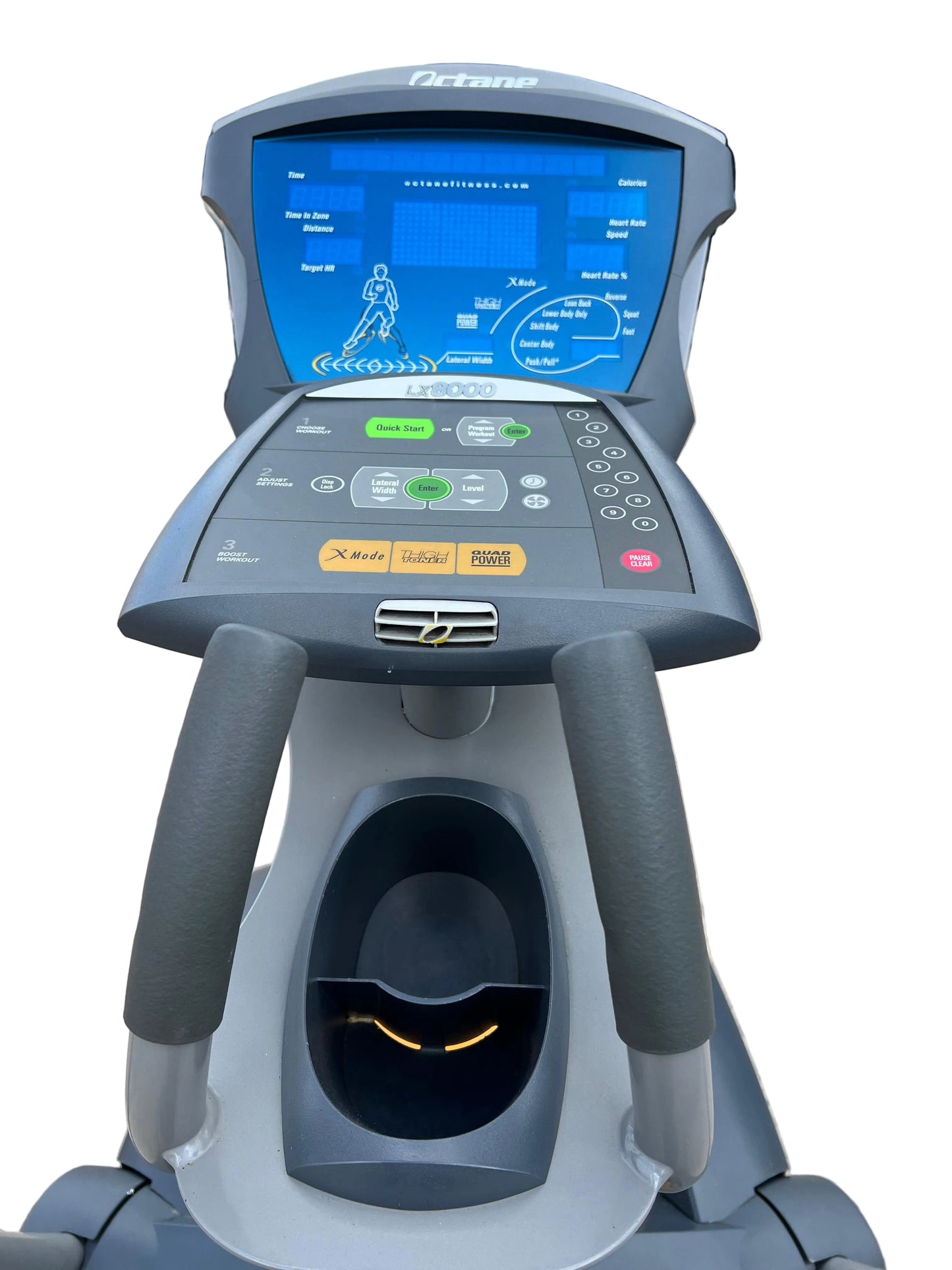 Octane Fitness LX8000 Lateral Elliptical Trainer – Commercial Cardio Machine – Used