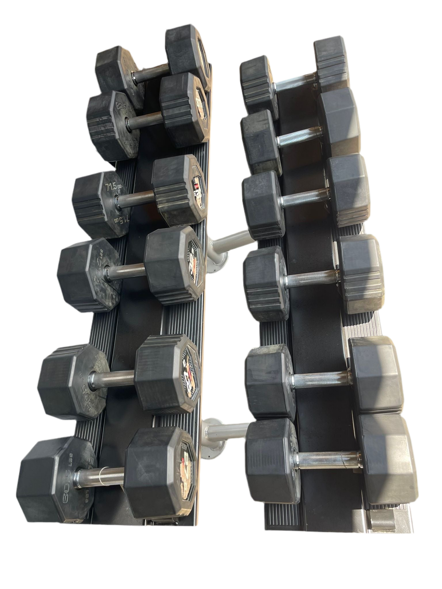 Escape Fitness Dumbbells Set 27.5 to 40kgs with Rack
