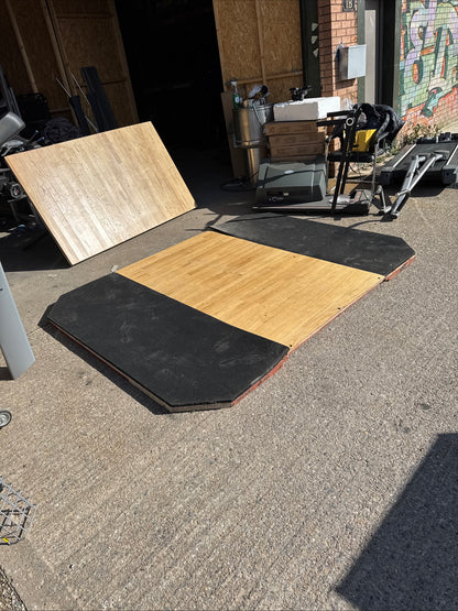 Wooden Lifting Platform / Gym Platform – 2.52m x 1.8m