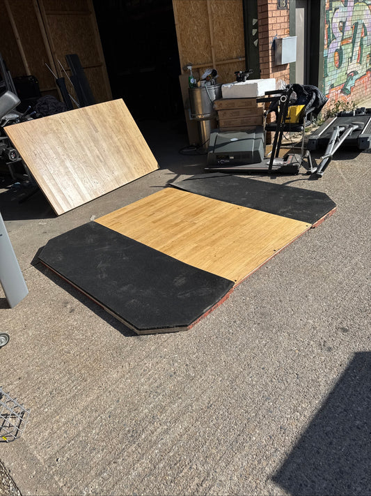Wooden Lifting Platform / Gym Platform – 2.52m x 1.8m