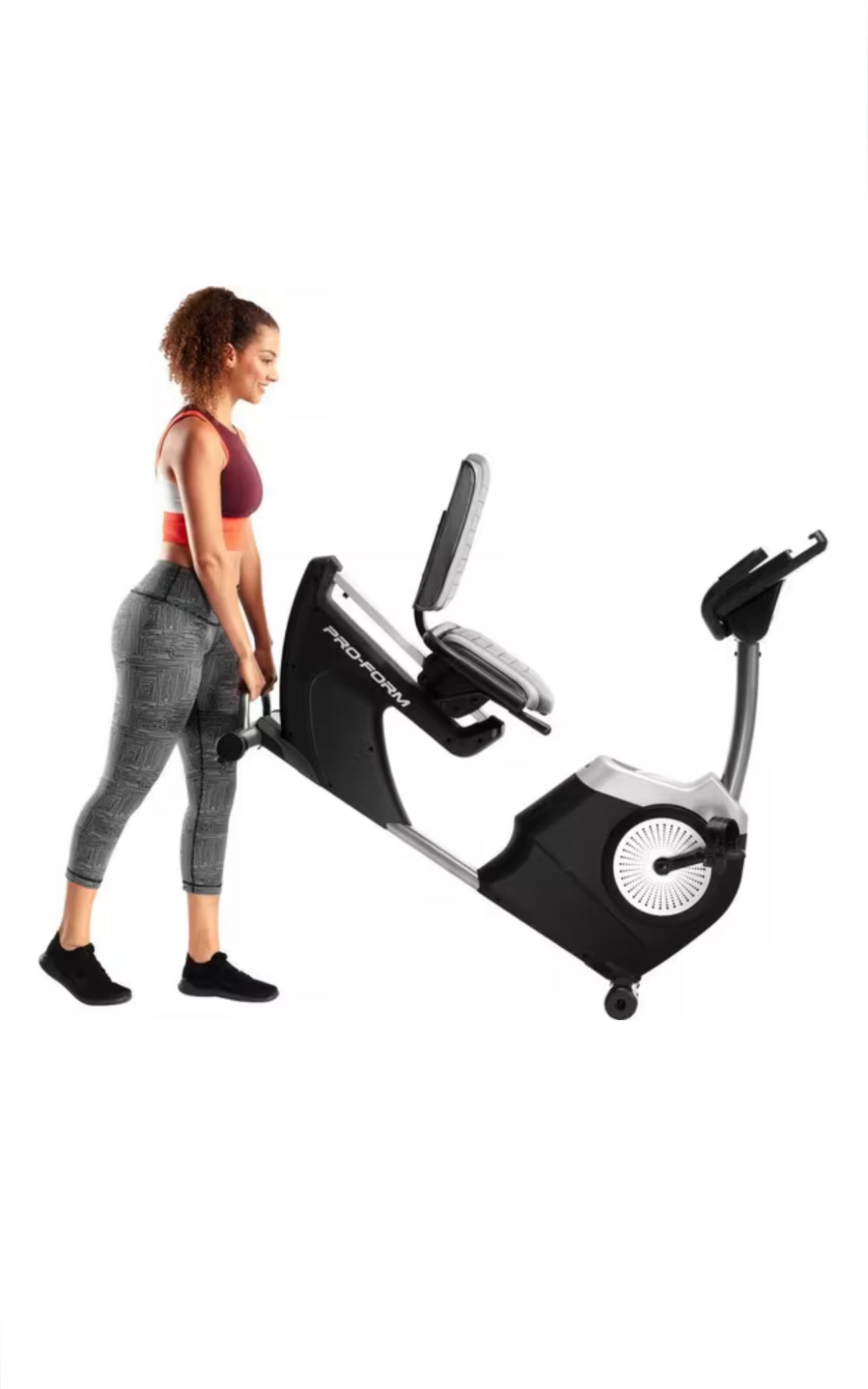 PROFORM SR Smart Bluetooth Recumbent Exercise Bike - Black