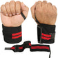 JW Wrist Wraps (60% Polyster 30% Rubber 10 % Cotton) Velcro Closer
