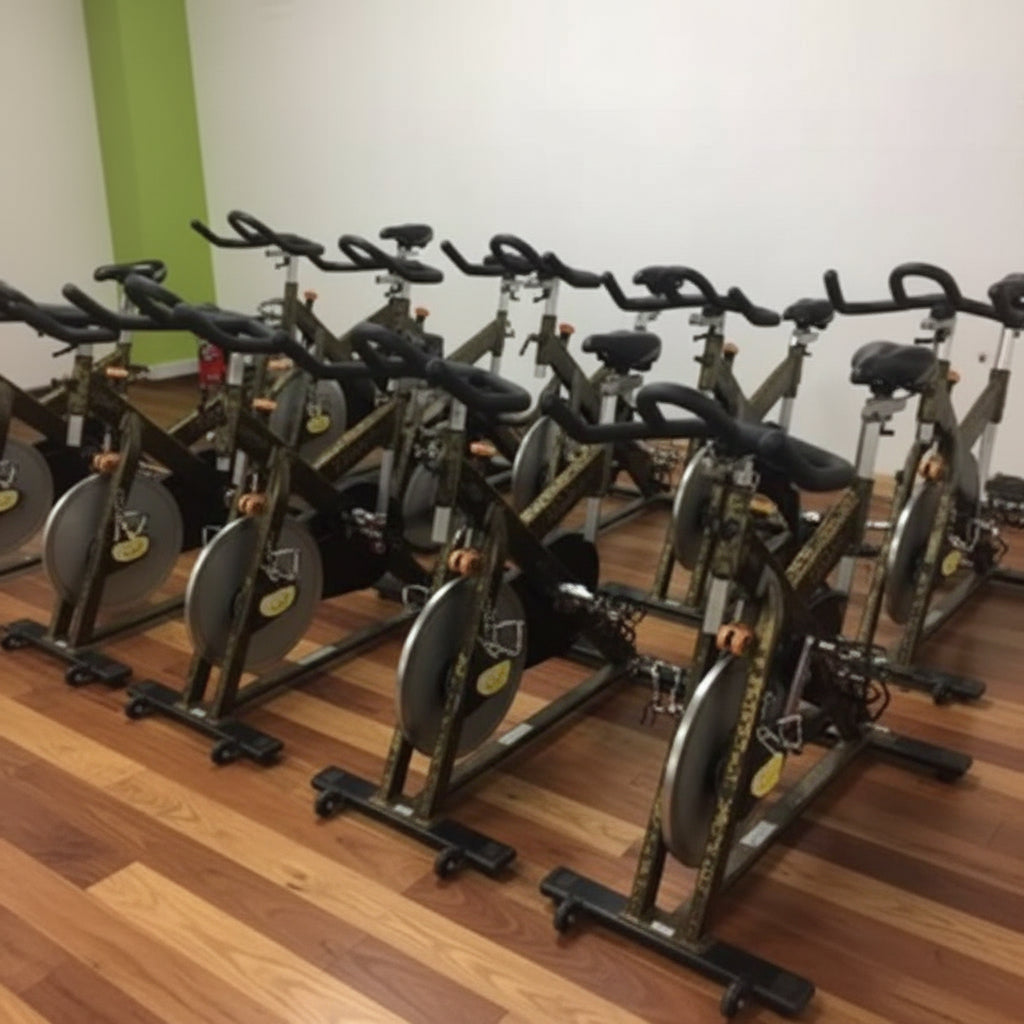 M10 Aero Studio Spin Bikes - Used