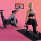 Technogym Interactive Upright Bike With TV Display
